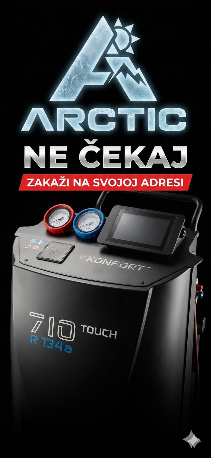 Touch ekran na mašini
